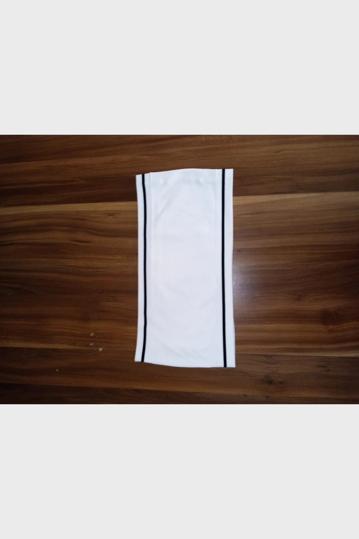 Siyah Çizgili Çocuk Bra Beyaz