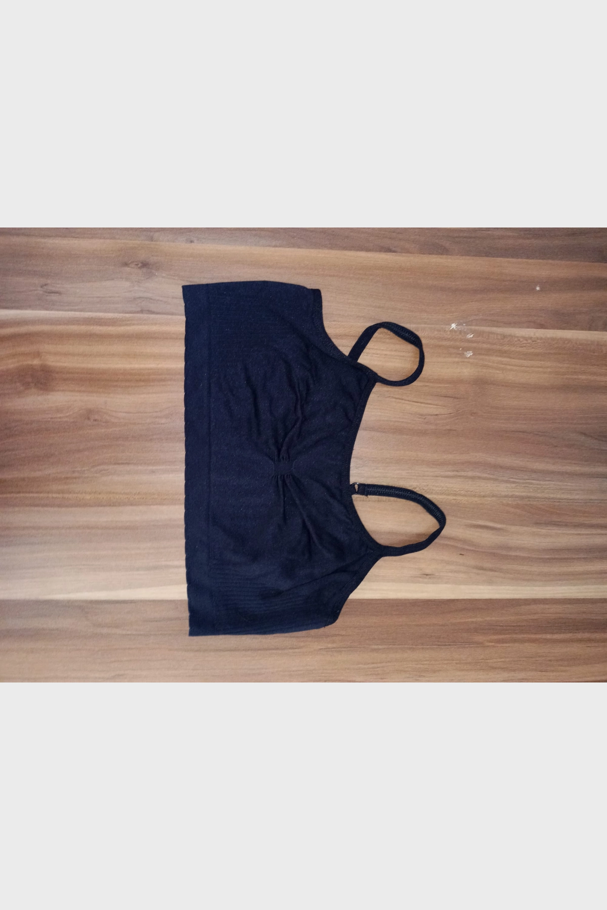 İp Askılı Büstiyer Siyah